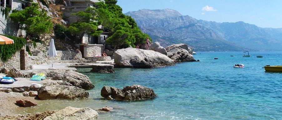 Amazing View Over The Beach Omiš Exterior foto